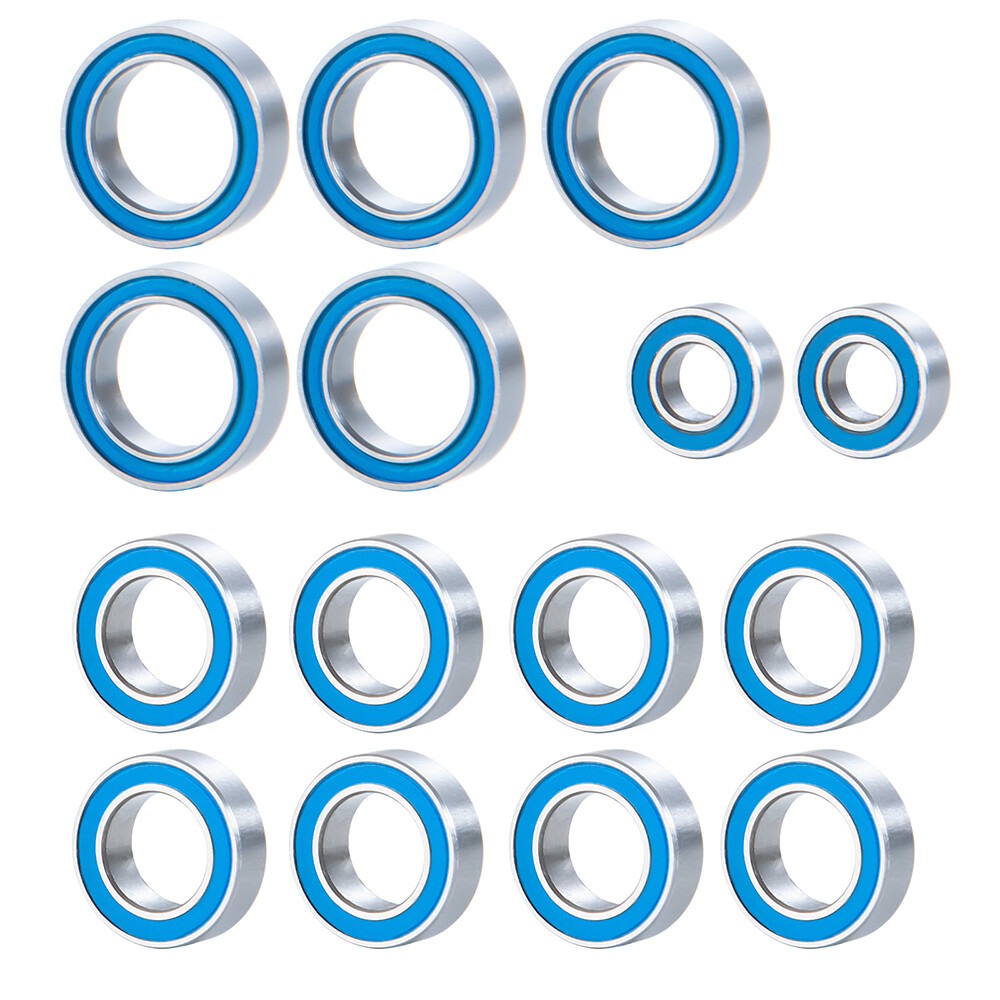 Bearings Kit Upgrade Set Parts for 1/18 Traxxas Latrax Teton RC Crawler Car