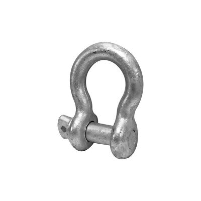 5/16" Screw Pin Anchor Rigging Bow Shackle Galvanized Steel Drop Forged 1500Lbs