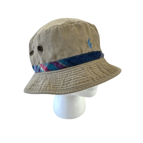 With Madras Trim And Blue Pony S/m