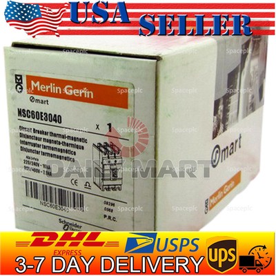 New Schneider NSC60E3040 Molded Case Circuit Breaker 40A 3-Pole NSC 60E 3040