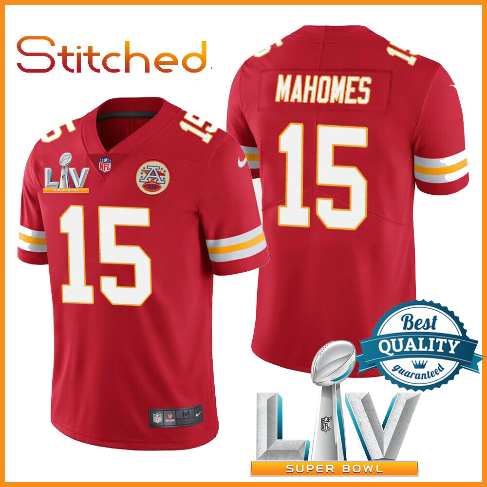mahomes stitched jersey