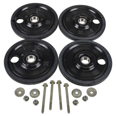 Polaris 2881955 Black External Rail Solid Bogie Wheel Rush 137 SwitchBack