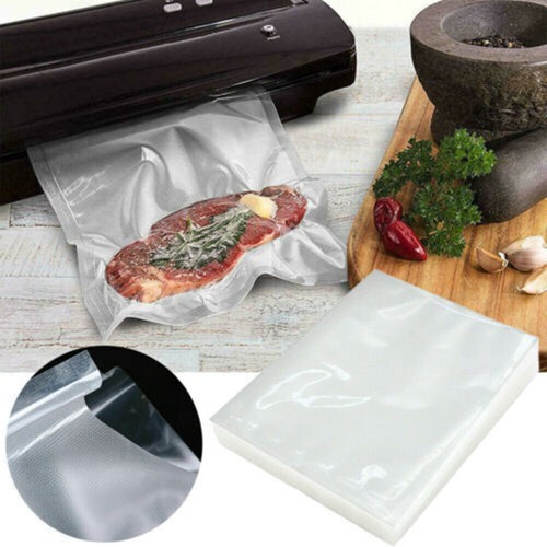 100-400 packs Vacuum Sealer Bags 6x10 8x12 Embossed Food Saver Storage Package 