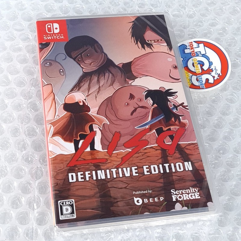 Lisa: Definitive Edition (Painful+Joyful) Switch Japan New (Multi-Languages/Rpg 