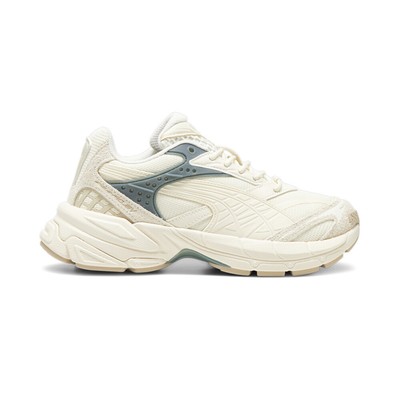 Женские бежевые кроссовки Puma Velophasis приглушенного цвета на шнуровке, повседневная обувь 39551001