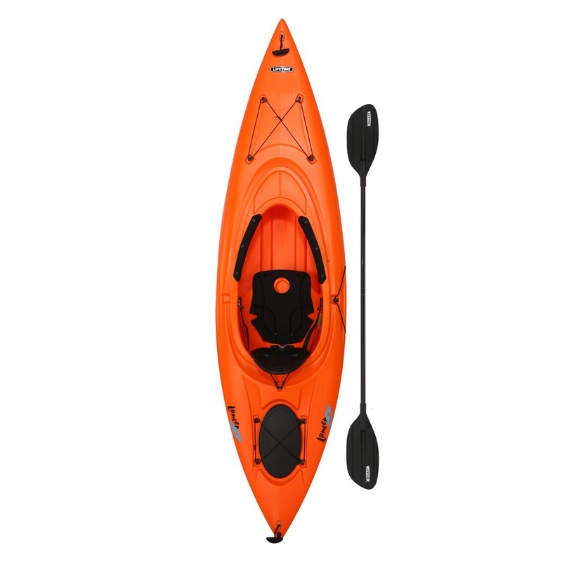 , Orange Fishing Kayak 275lbs-cap, Hdpe (90817) Usa