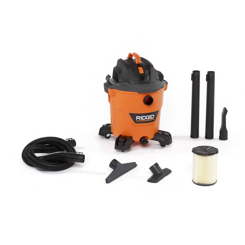 12 Gallon 5.0 Peak HP NXT Wet/Dry Shop Vacuum with Filter, L