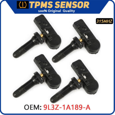 4PCS FOR FORD MOTORCRAFT TIRE PRESSURE MONITORING SENSOR TPMS 9L3Z-1A189-A
