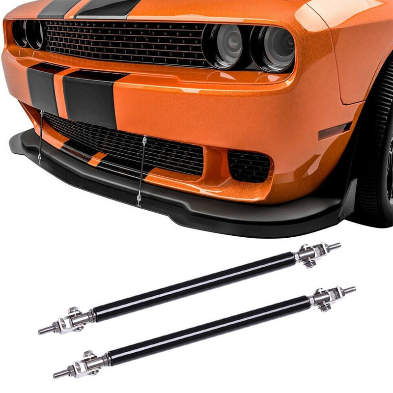 Adjustable Bumper Lip Splitter Strut Rods – 2-Pack For Dodge Challenger SRT RT SXT (Front/Rear)