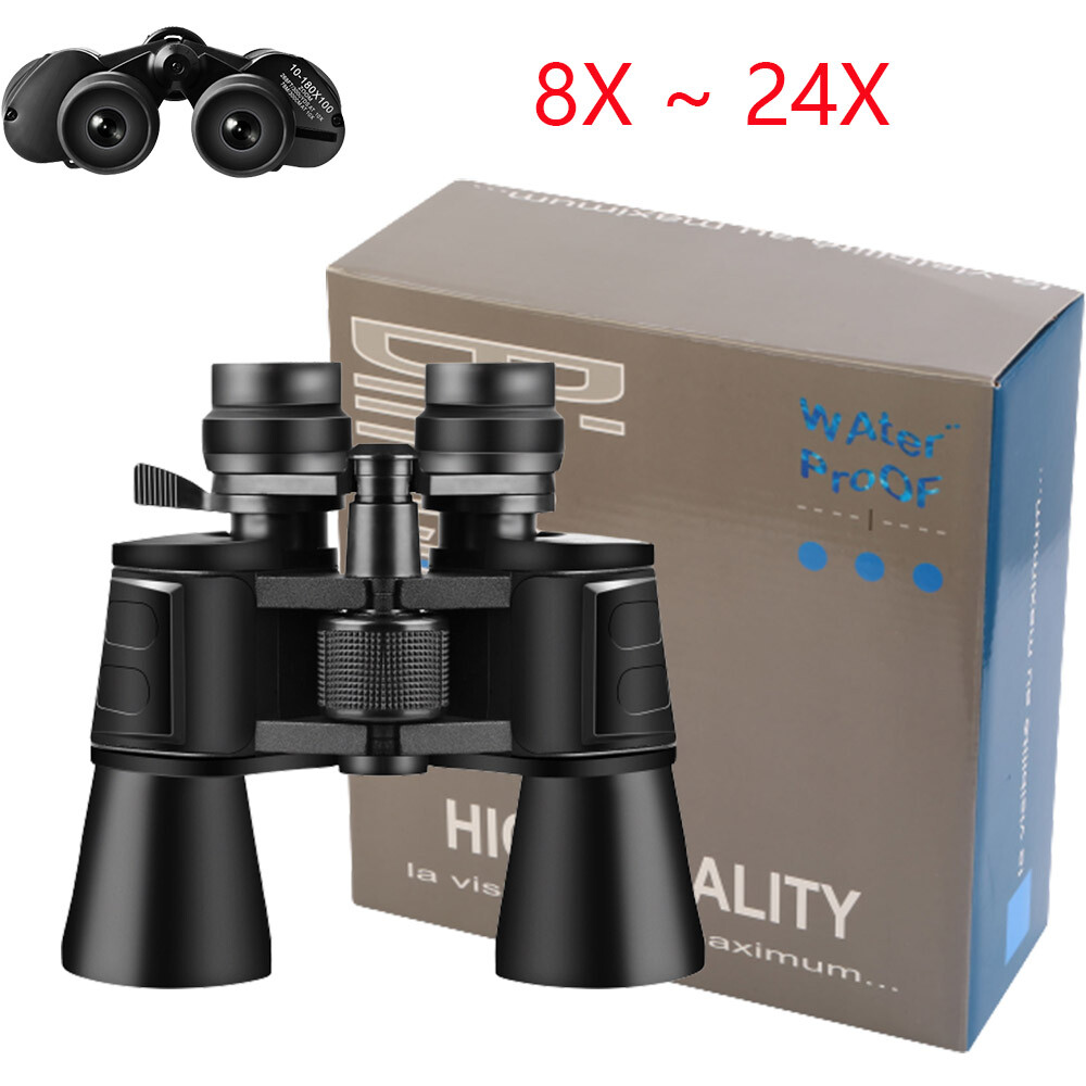 Zoom Binoculars Outdoor Travel Compact Telescope Hunting Day/Night Sightseeing
