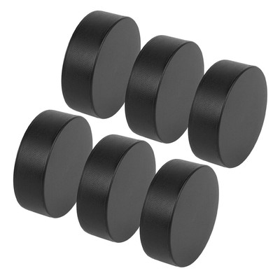  6 Pcs Ice Hockey Pucks Multi-function Training Supplies Fitness