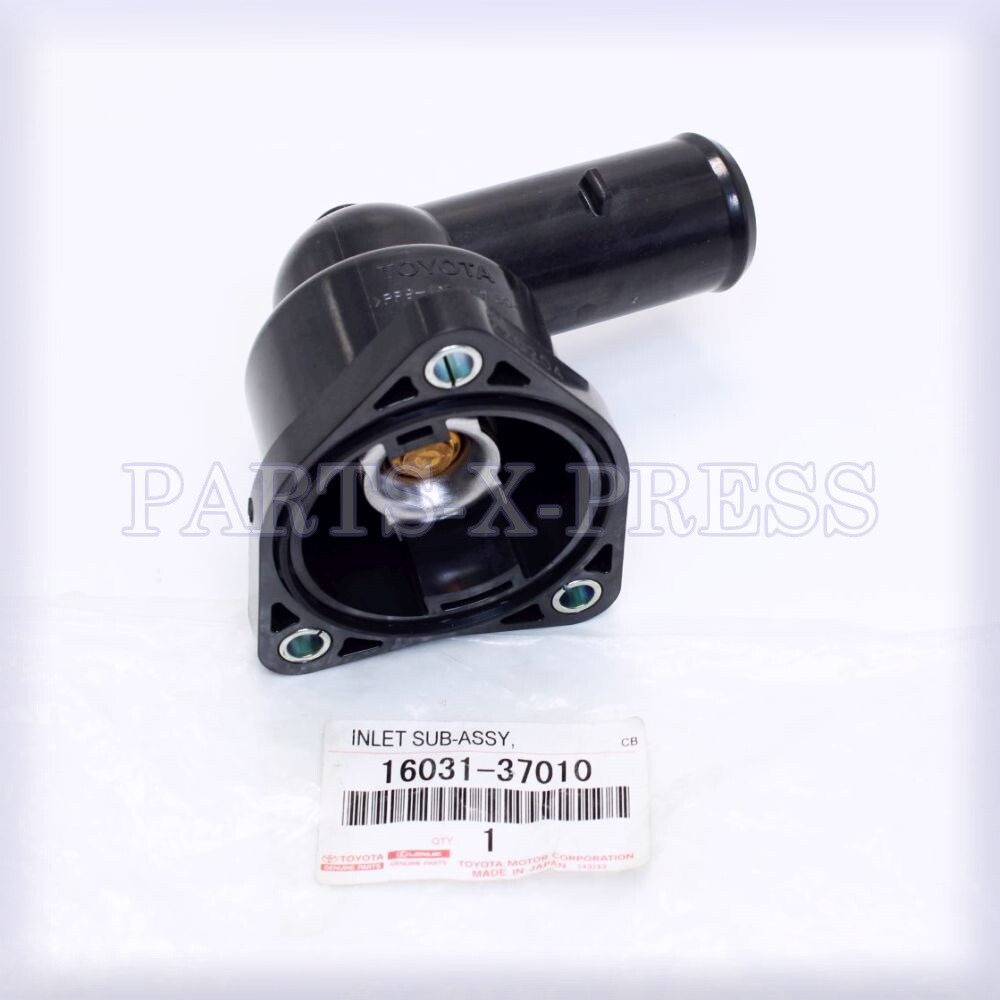 GENUINE OEM TOYOTA PRIUS LEXUS CT200H WATER INLET ASSY W/ THERMOSTAT 16031-37010