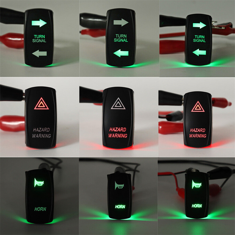 Rocker Switch Universal Turn Signal Street Legal Led Light Kit for SXS ATV UTV