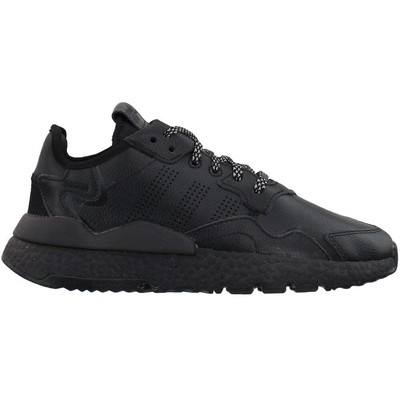 

adidas Nite Jogger Youth Boys Черные кроссовки Повседневная обувь EG5837, Черный, adidas Nite Jogger Youth