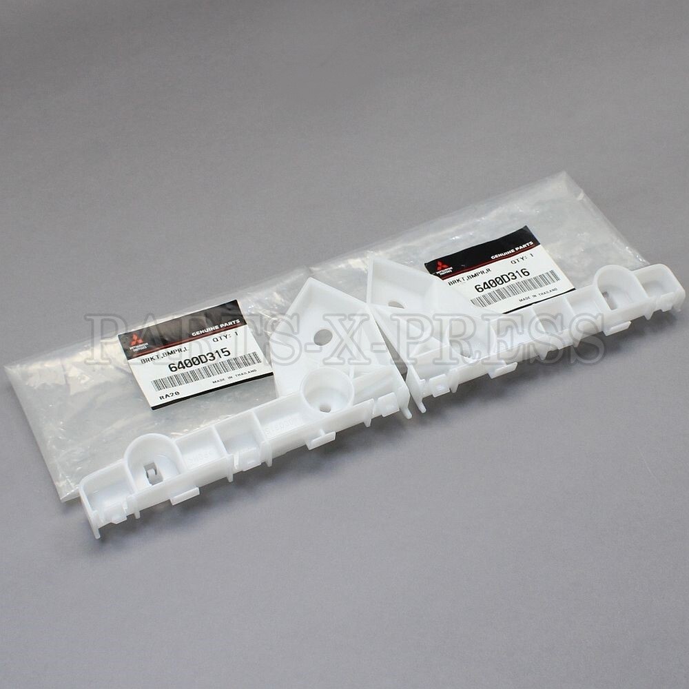 OEM MITSUBISHI MIRAGE 2014-15  FRONT BUMPER BRACKETS SET LH/RH 6400D315/6400D316