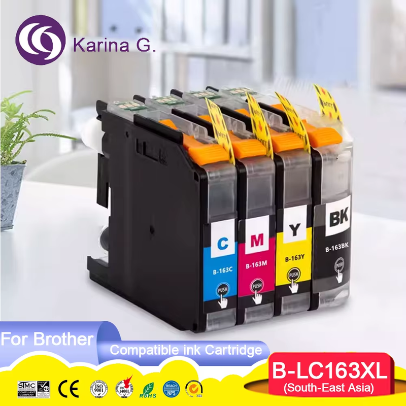 LC161 LC163 Compatible Color Inkjet Ink Cartridge for DCP-J152W/J552DW/J752DW M
