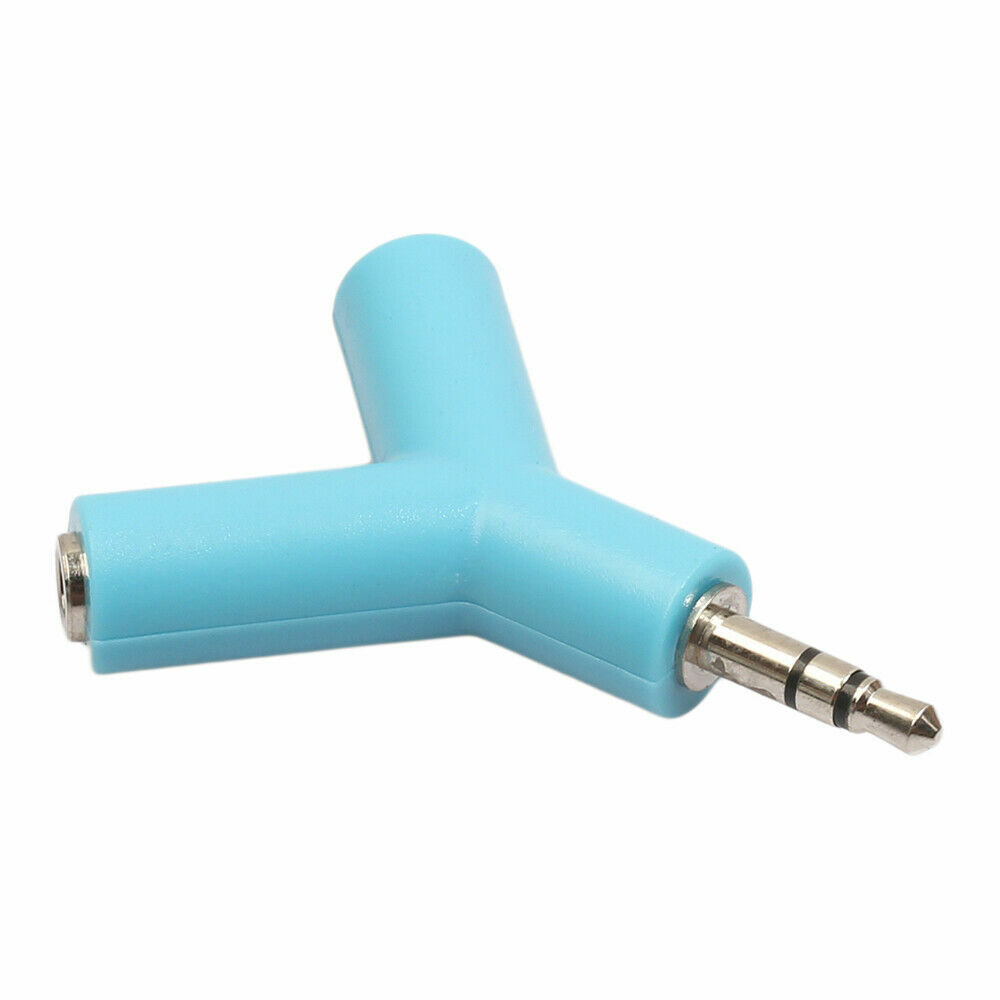 Double Jack Y-shape Earphone Adapter Adapter Headphone Splitter Audio 3.5MM ,