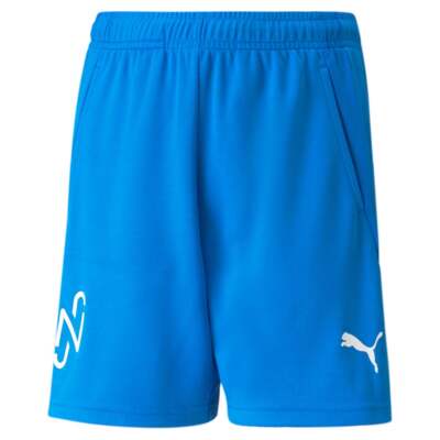 Футбольные шорты Puma Nmj Youth Boys Синие спортивные повседневные штаны 605571-08