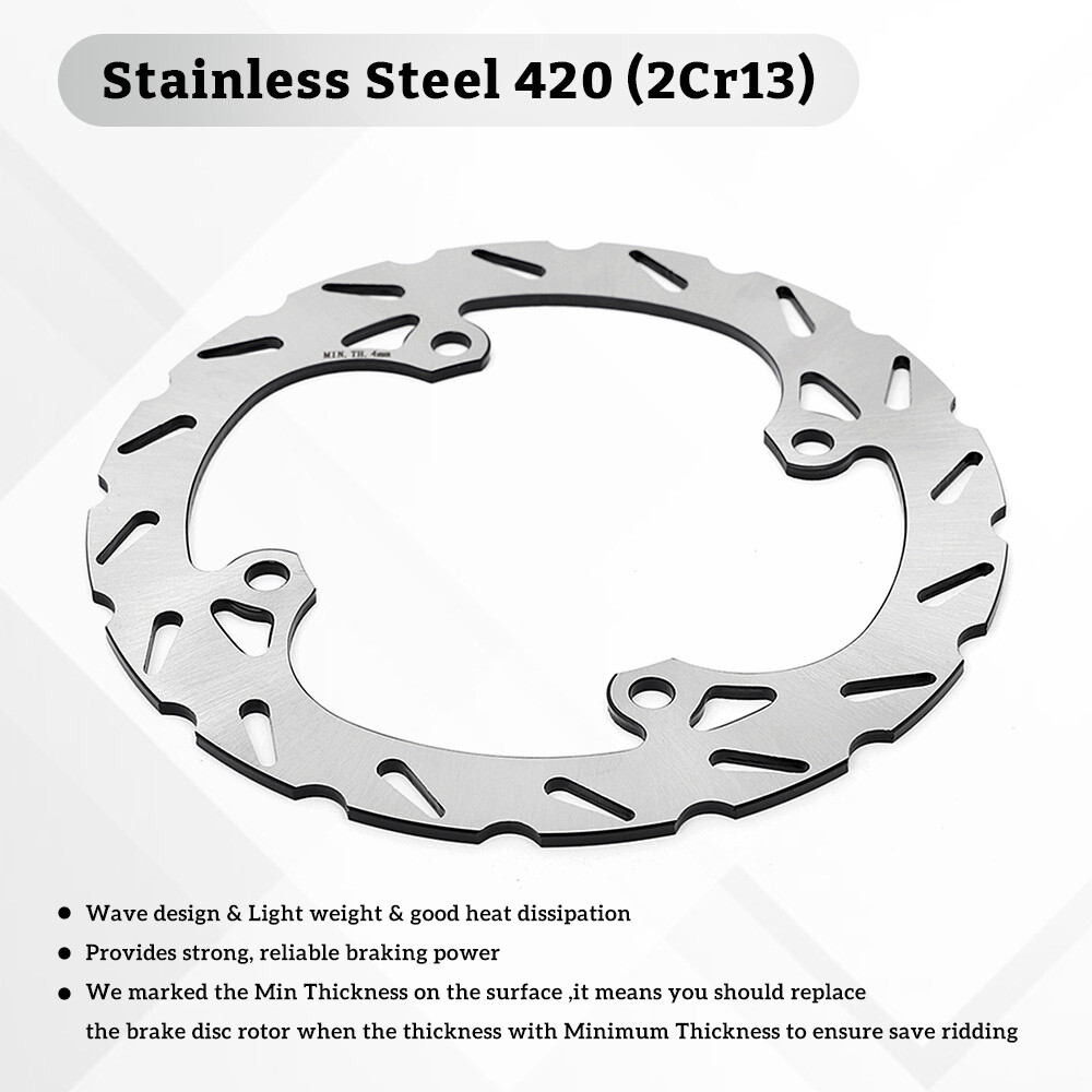 Front Rear Brake Disc Rotors Pads for Polaris Sportsman 550 850 XP EFI 4x4 09-13