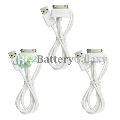 3 USB Battery Charger Cable Cord for Samsung Galaxy Note 2 Tablet 10.1'' 300+SOLD