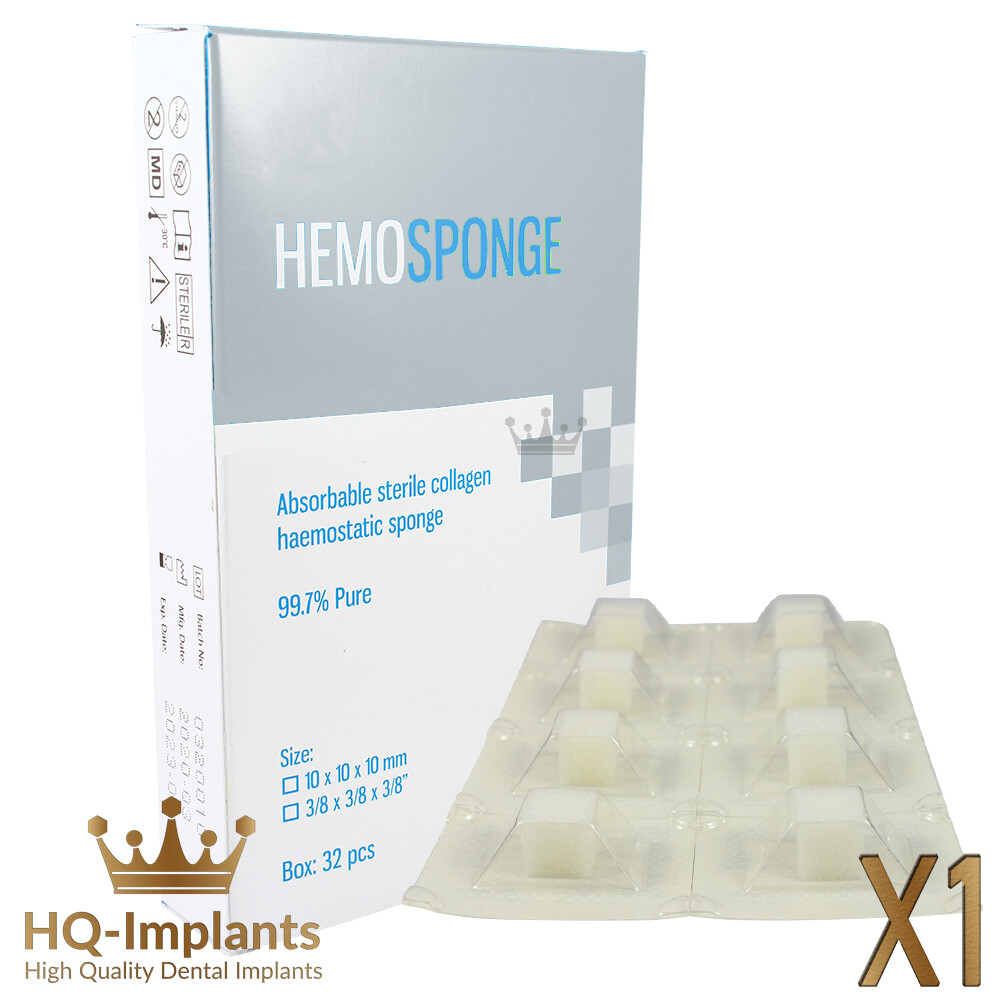 Gelatine Haemostatic Sponge Dental Gelfoam Collagen Sterile Absorbable