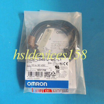 1PC Omron Proximity Switch E2E-C04S12-WC-C1 E2EC04S12WCC1 New in Box