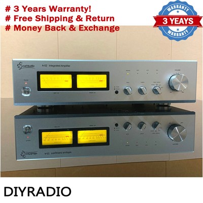 210W Integrated Amplifier Phono Amplifier Two VU Meters Refers to FM300A Circuit