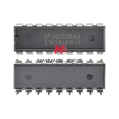 1-100Piece LED Display Driver IC NSC DIP-18 LM3914N-1/NOPB Good Quality New