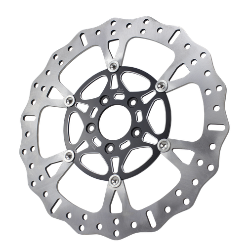 14" Big Floating Front Brake Rotor w/Caliper Adapter for Harley Dyna Softail XL