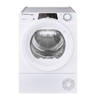 Candy Rapid ROE H8A2TE-S - Warmtepomp droger - 8 kg - WiFi en Bluetooth