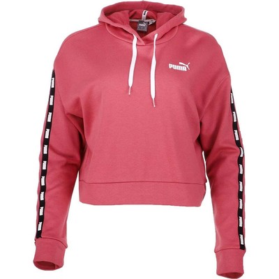 

Puma Micro Tape Ft Logo Pullover Hoodie Womens Size  Повседневная спортивная верхняя одежда, Розовый, Puma Micro Tape Ft Logo Pullover Hoodie