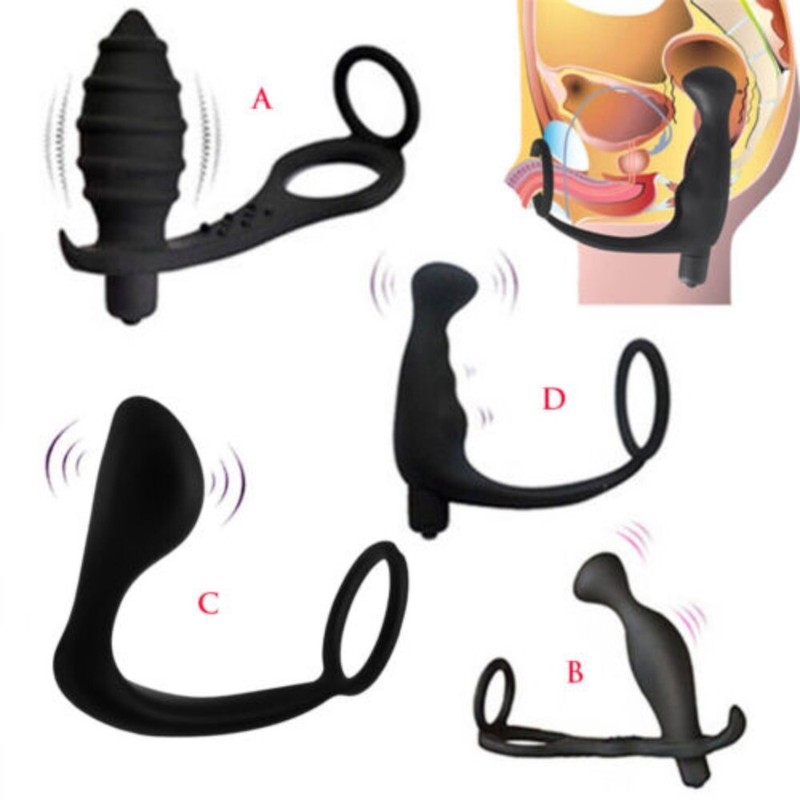 Jouets Sexuels Adultes Hommes Gay Masseur Prostate Bouchon Cul Anal Vibrateur