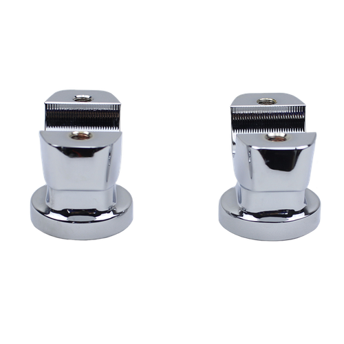 Chrome Handlebar Risers Kit for Harley 2013-23 Breakout FXSB FXBR FXBRS w/ 1.25"