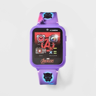 Интерактивные умные часы Girls Marvel Black Panther - Светло-фиолетовые