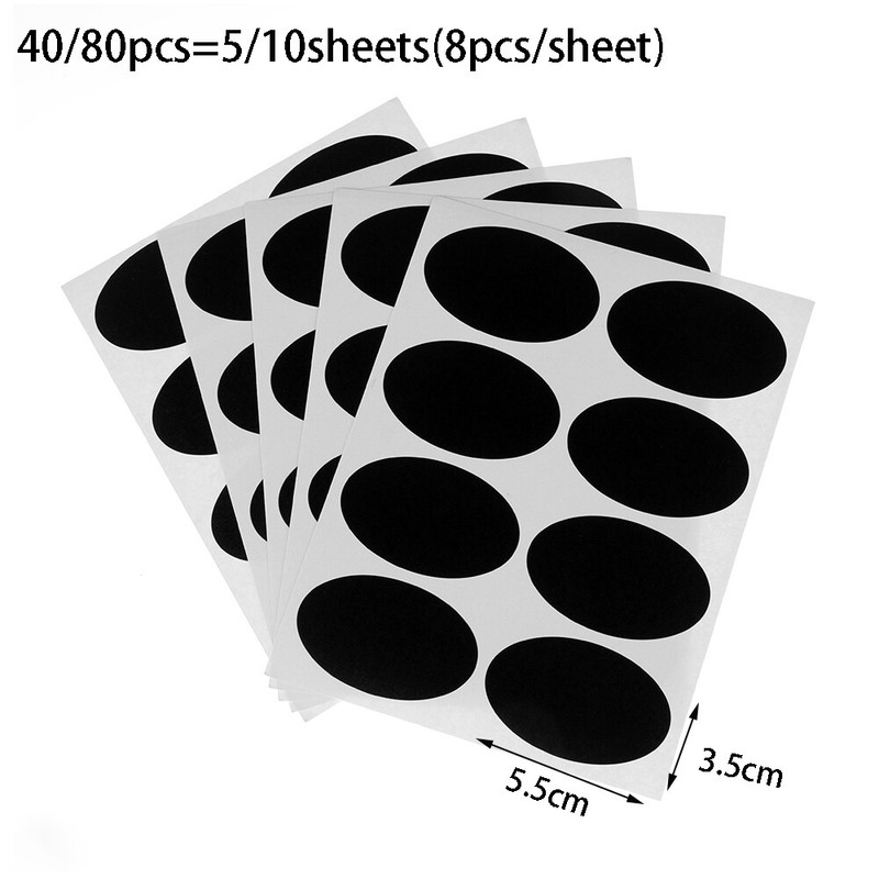 Markierungen Fur Flaschen Beschriftung Der Tafel Aufkleber Fur Etiketten Ebay