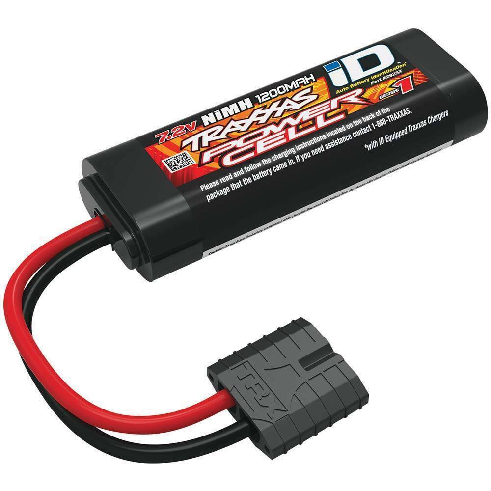 Traxxas 2925X 7.2V 1200mAh 2/3A NiMH Battery w/ iD Connector 1/16 Slash 2wd 4wd