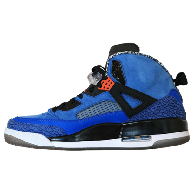 Jordon Spizike Knicks 14 Spike Lee hybrid Air Jordan color for New York Knicks Just two ? linking up in NYC ? Spike Lee and Michael  main image 2