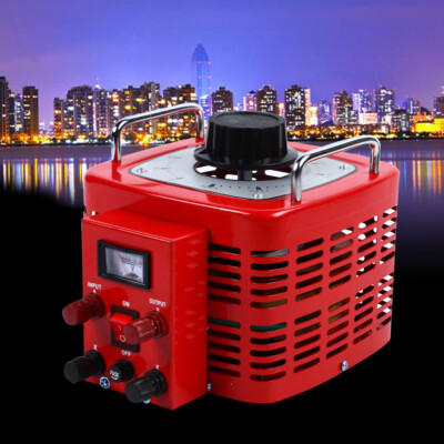 30Amp Variac Transformer Variable AC Voltage Regulator Metered 3000VA 0-130V