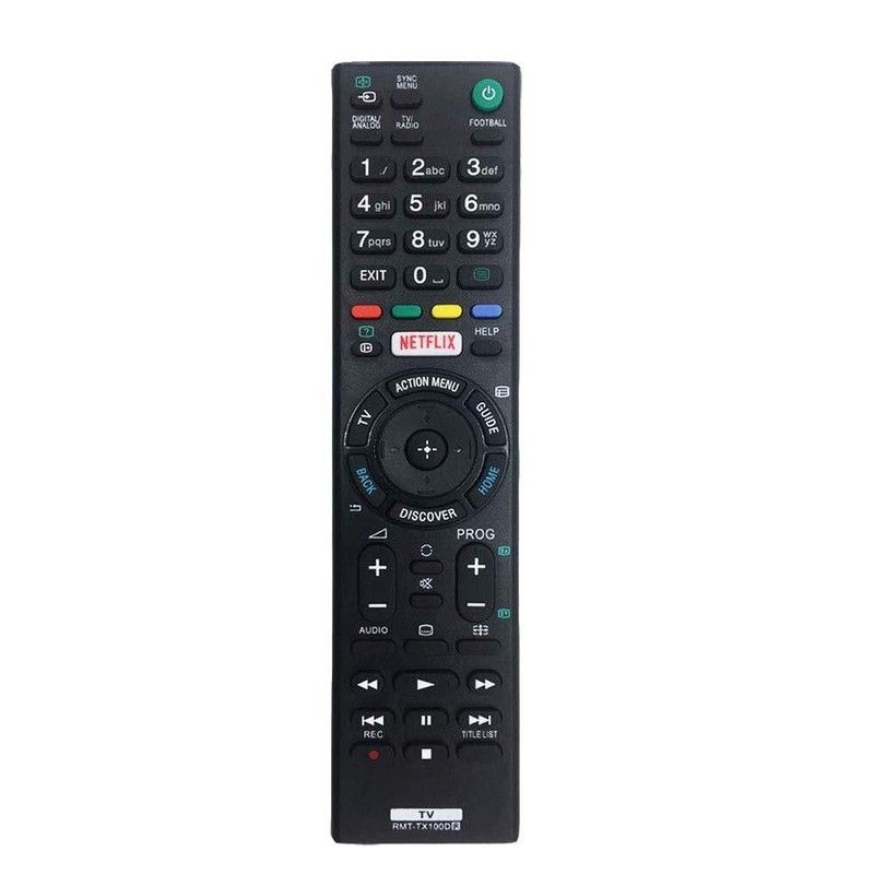 Lfysjtx Sony Rmt-Tx100d TÃ©LÃ©Commande De Rechange Pour TÃ©LÃ©Viseur Sony
