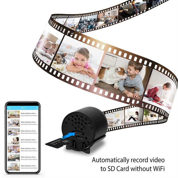 Mini Spy Camera HD 1080P WiFi Hidden IP Night Vision Camcorder Home Security Cam - Image 20