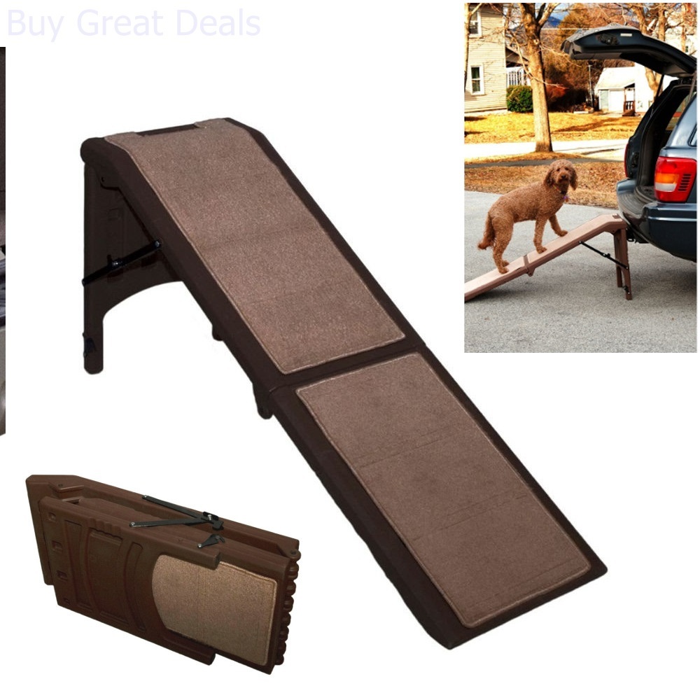 Pet Gear Free Standing Pet Ramp, Upto 200Pound Folding Cat & Dog Ramp