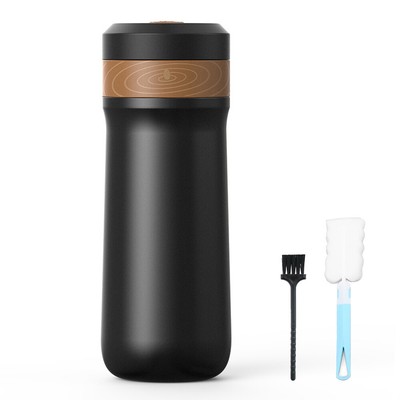 French Press Coffee Maker for Travel Double Walled Vacuum Coffee Maker Cup M2S0