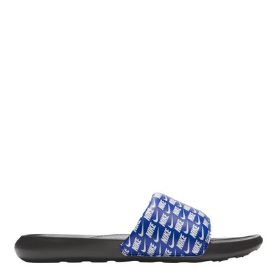 

Мужские кроссовки Nike Victori One Slide с принтом Game Royal/черно-черные (CN9678 401), Game royal/black-black