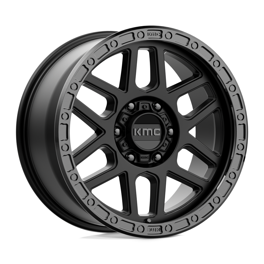 17 inch Black KMC Mesa KM544 Wheel Rim FOR Jeep Wrangler JK JL 5x5 Lug 17x9