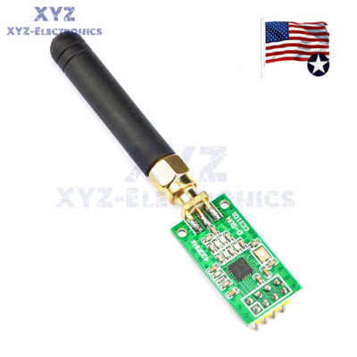 CC1101 Wireless Transceiver 433MHZ + SMA Antenna Wireless Module 1.8-3.6V US