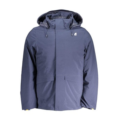 Pre-owned Kway K-way Blue Polyester Jacket