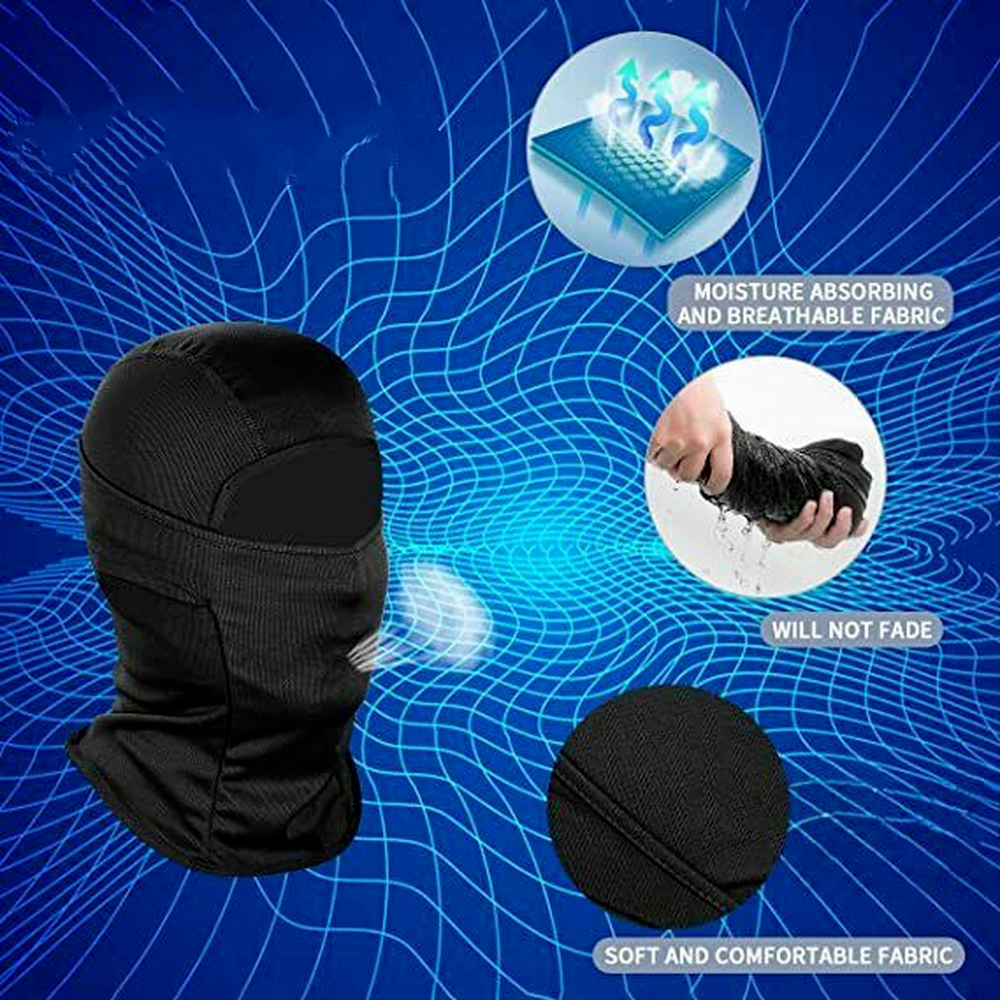 Tactical Balaclava Camo Face Mask UV Protection Ski Sun Hood Cover for Men Women