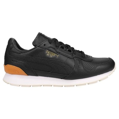 Мужские черные кроссовки Puma Rx 737 Premium на шнуровке Повседневная обувь 38725602