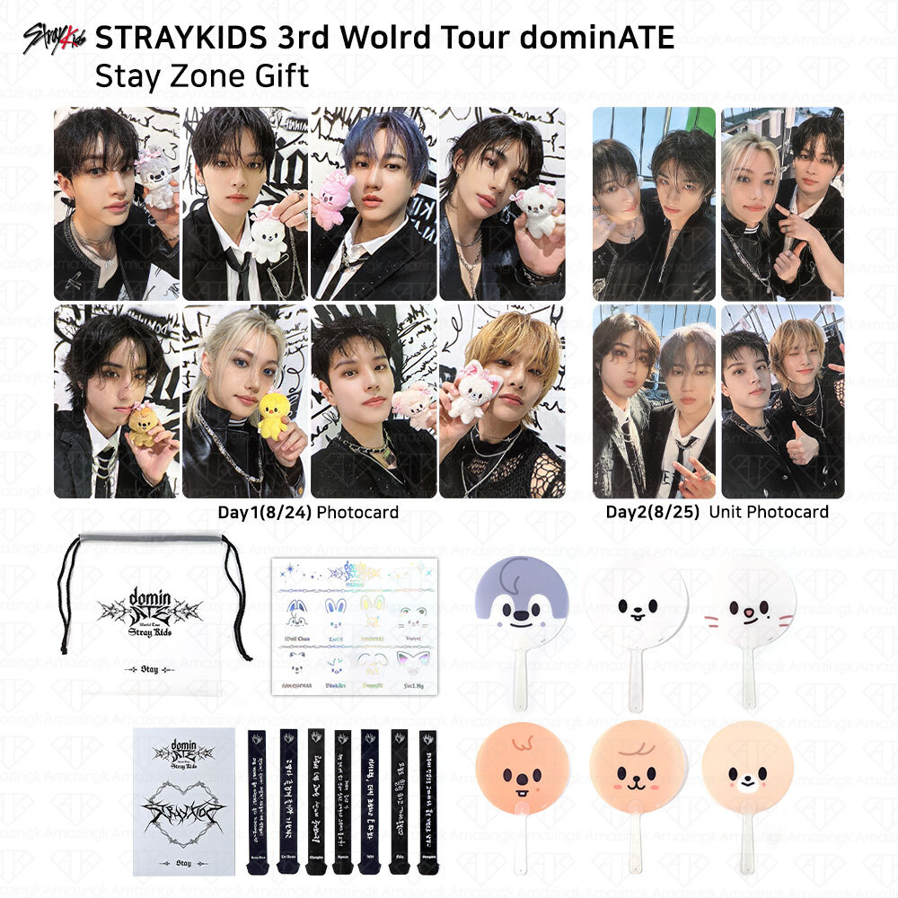 Stray Kids 3rd World Tour dominATE Stay Zone Day1 2 Gift