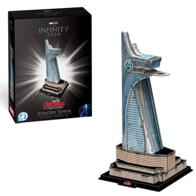 4D Cityscape 3D Puzzle Marvel - Marvel Avengers Tower (59 Pieces)  51030